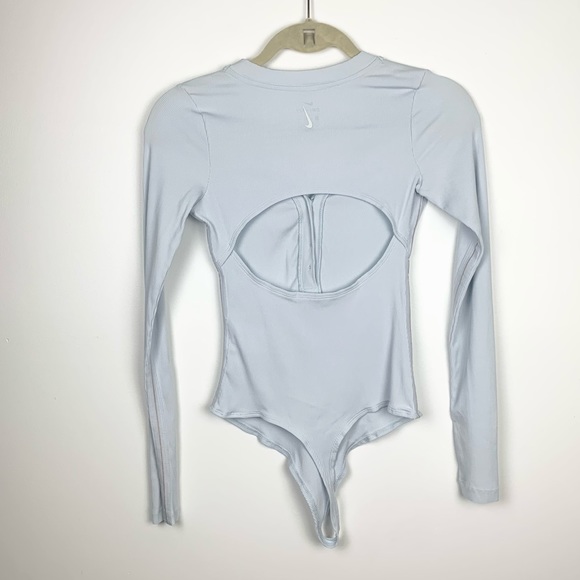 Nike Yoga Luxe Infinalon Dri-Fit Henley Bodysuit - Picture 2 of 15